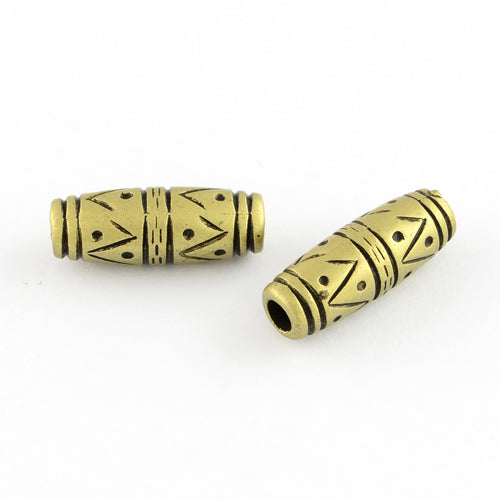 Bronze Tribe Beads 4pcs