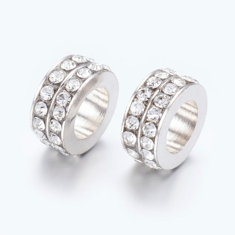 Double Ring Rhinestone 3pieces