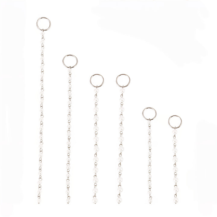 Hanging Pearl 1 piece Silver