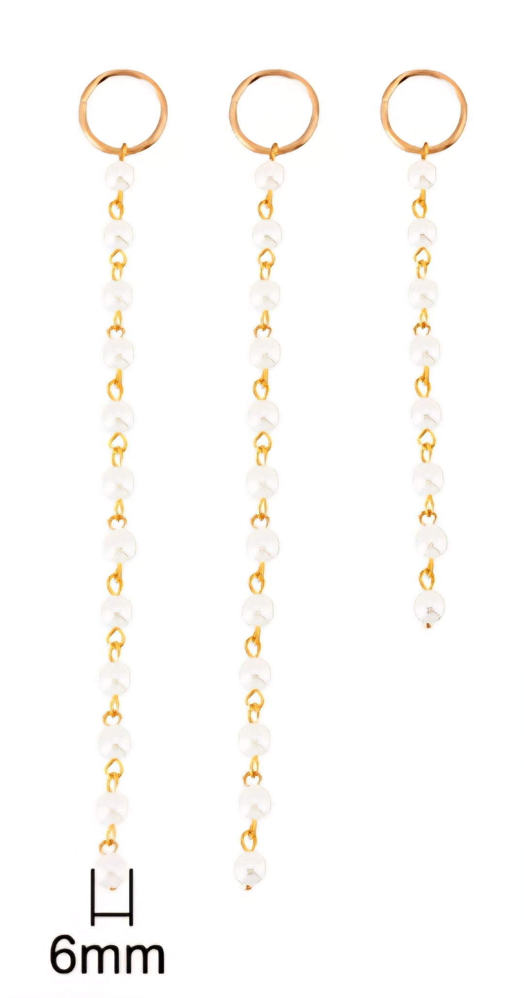 Hanging Pearl 1 piece Gold