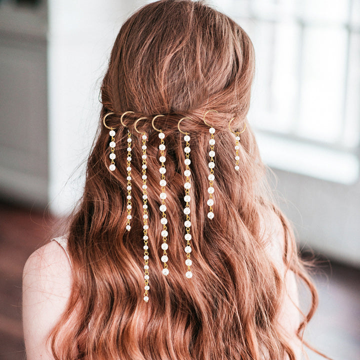 Hanging Pearl 1 piece Gold