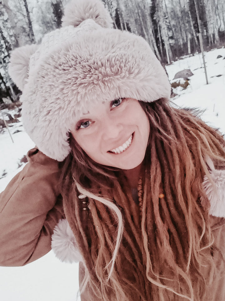 Winter hat Beige