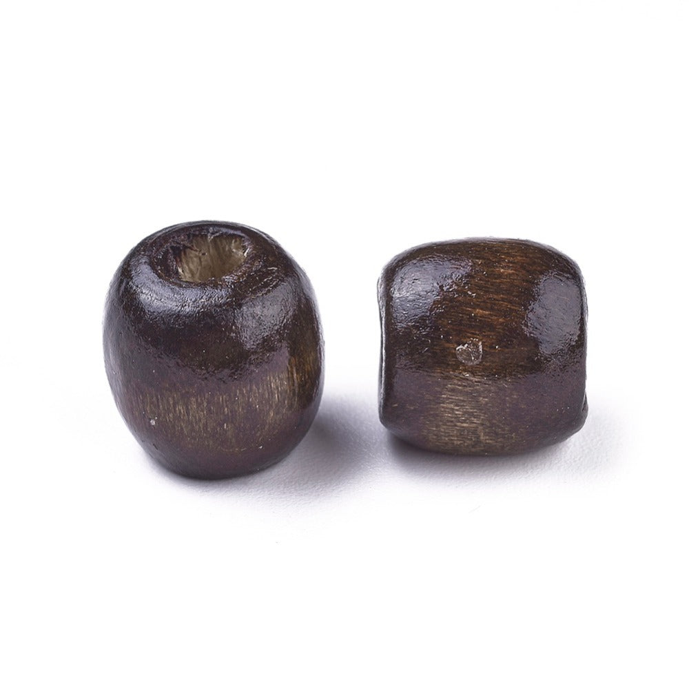 Dark wood bead 10pieces
