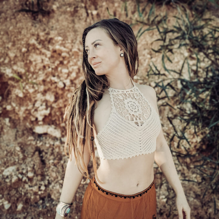 Crochet Boho Top