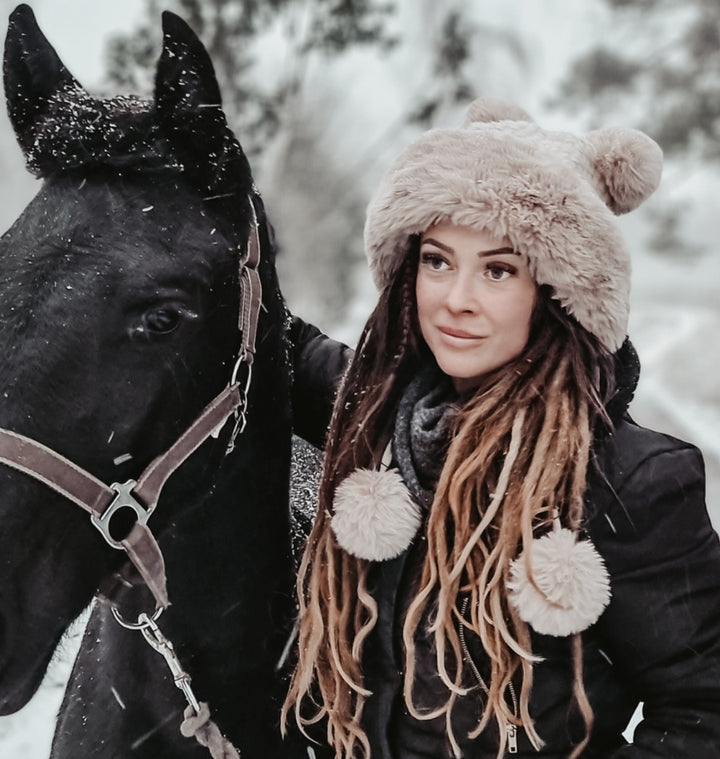 Winter hat Beige